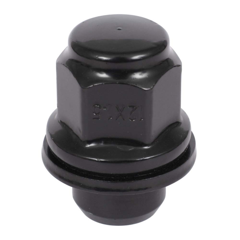 LS (Крепеж) Гайка 12х1,5 37 пресс/шайба 21мм Black H-98-0002NEW