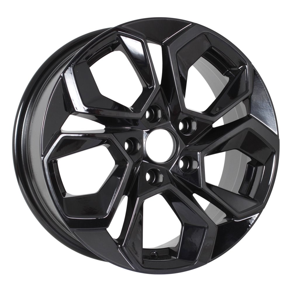 KDW K x6.5 Black_Painted 6.5x16 5x108 ET45 D63.4