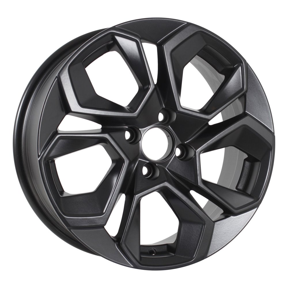KDW K x6.5 Matt_Black_Painted 6.5x17 4x100 ET43 D60.1