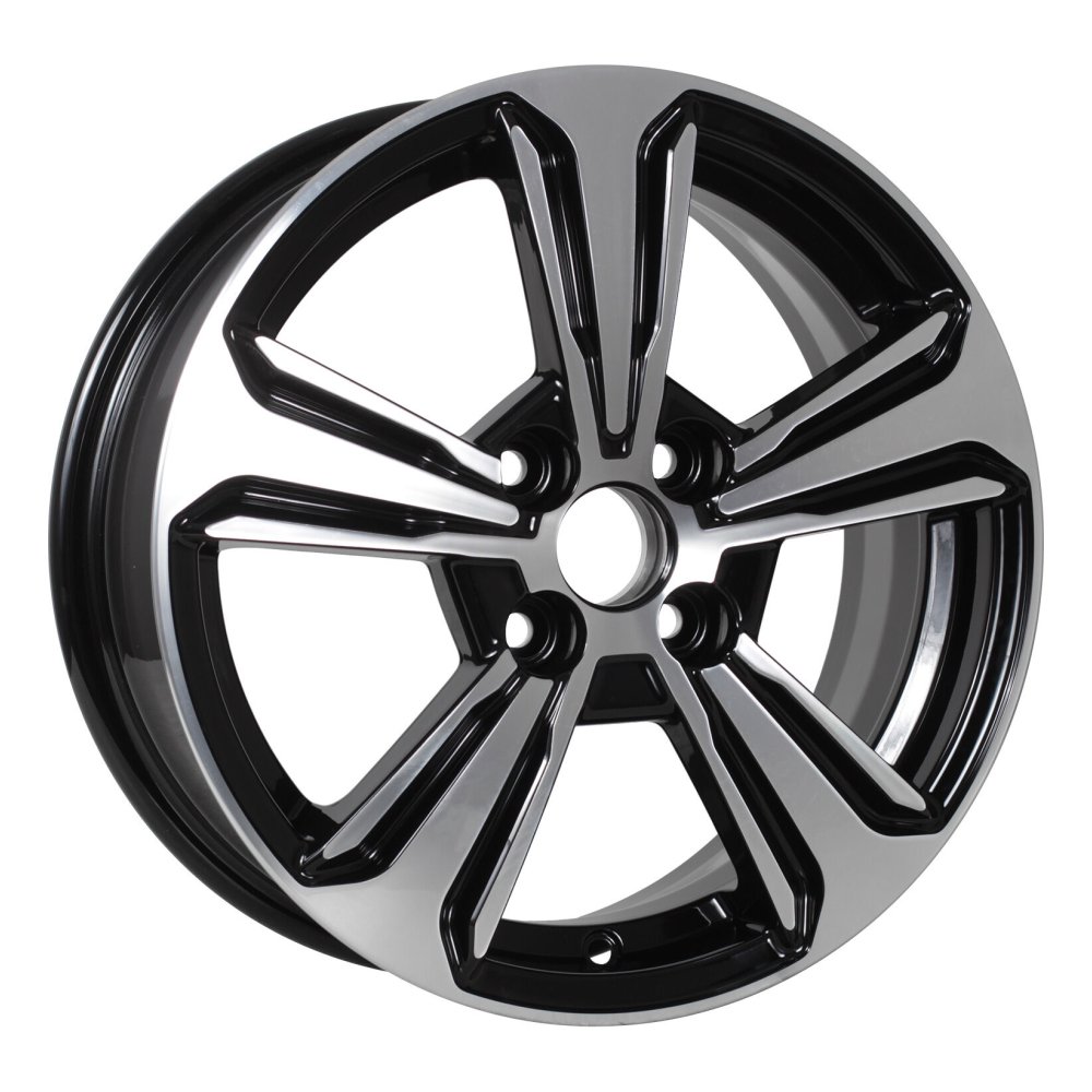 KDW K x6 Black_Front_Polished 6x15 4x98 ET30 D58.5
