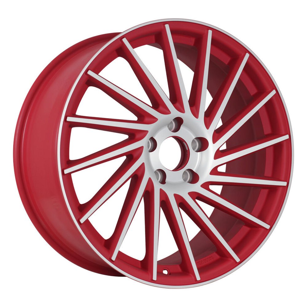 Keskin Tuning KT x8.5 Matt_Red_Front_Polish 8.5x19 5x112 ET45 D72.6