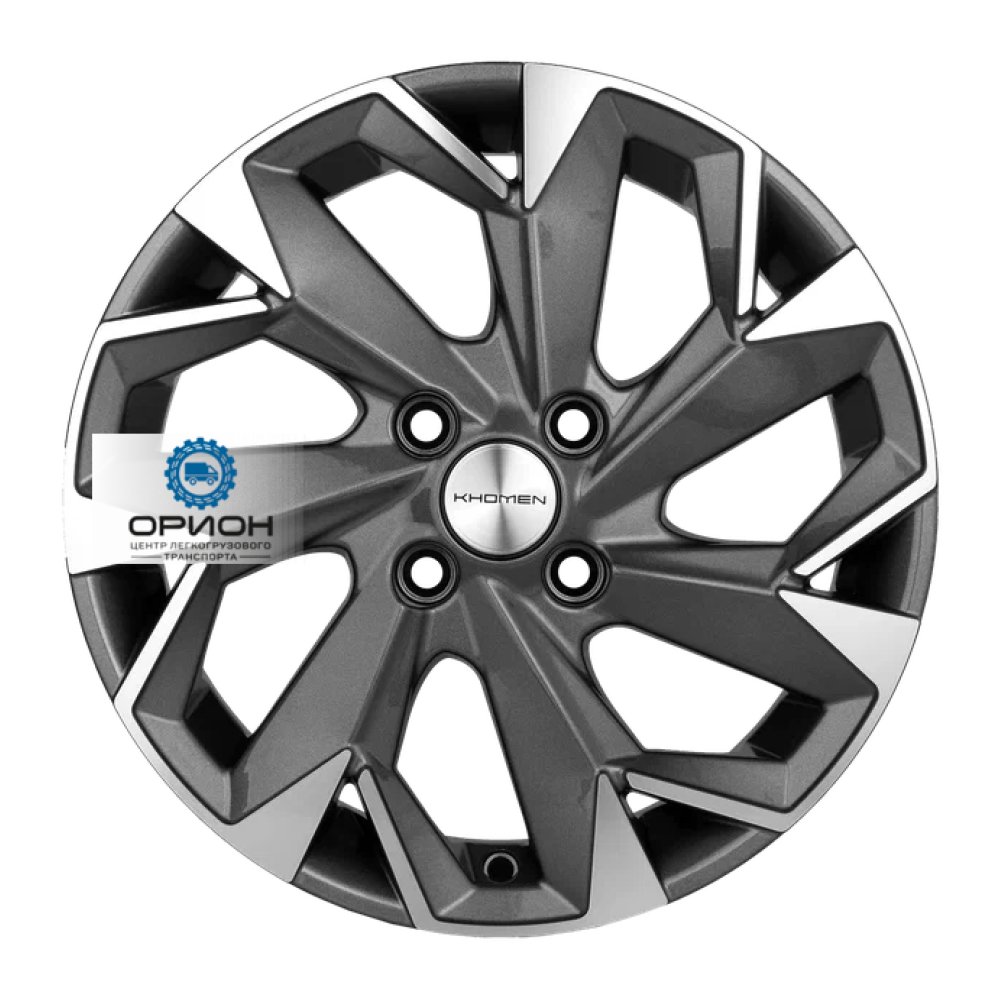 Khomen Wheels KHW1508 (Cobalt) 6x15 4x100 ET39 D56.6