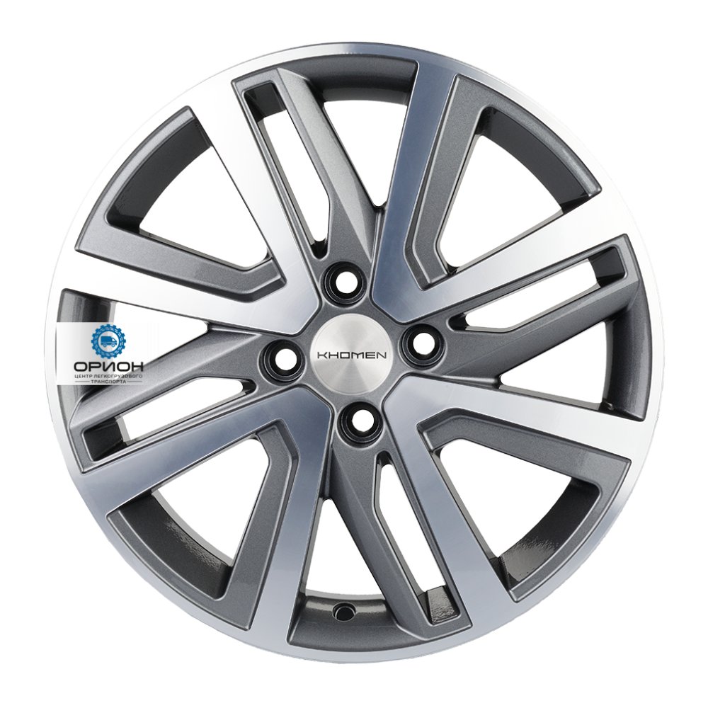Khomen Wheels KHW1609 (Rio I/Solaris I) 6x16 4x100 ET48 D54.1