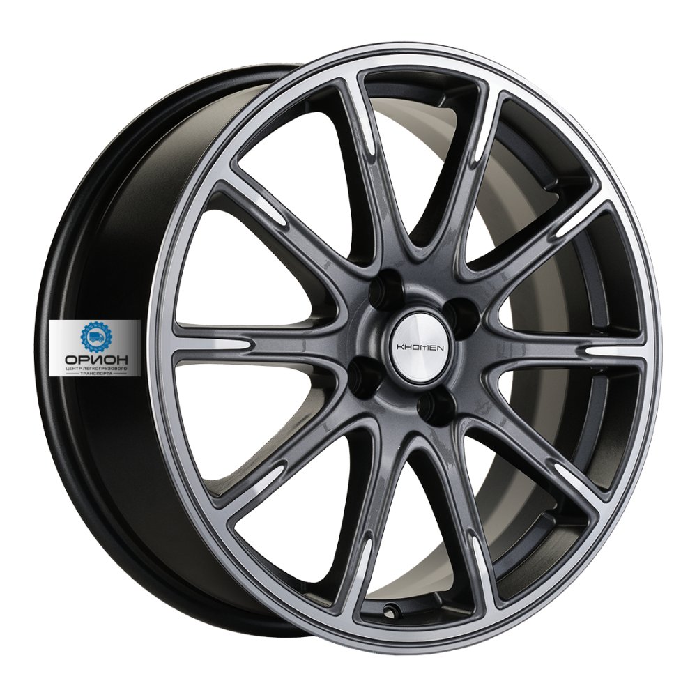Khomen Wheels KHW1707 (KIA Rio I/II Solaris I/II) 6.5x17 4x100 ET44 D54.1