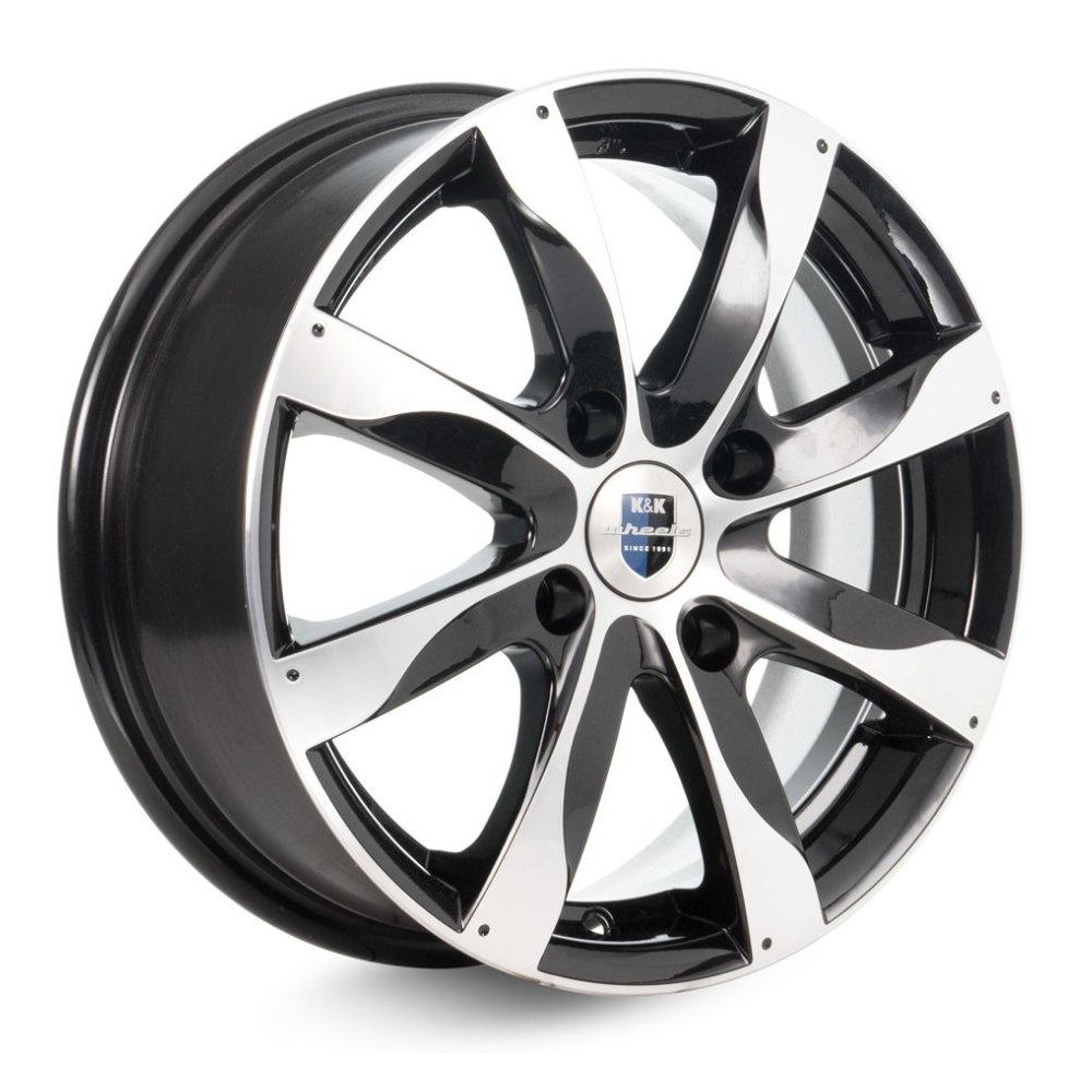 КиК Джемини КС617 Алмаз черный Fb 6x15 4x100 ET48 D60.1