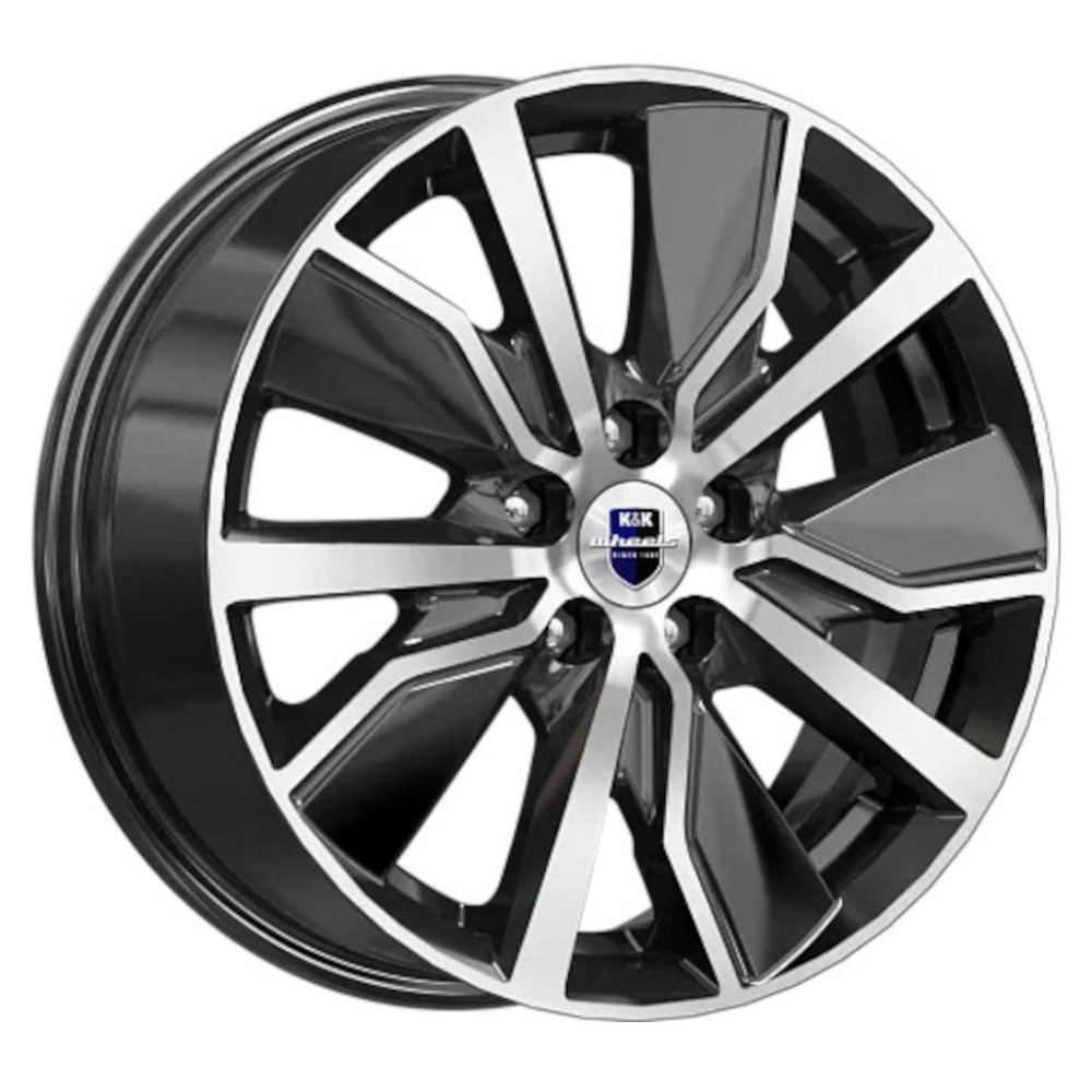 КиК Гамбит КС961 Алмаз черный Fb 6.5x16 5x105 ET38 D56.6