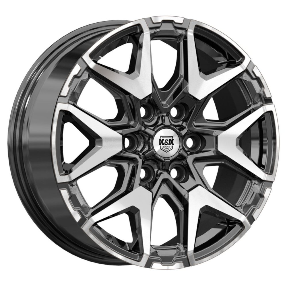 КиК Гангут КС1176 Алмаз черный Fb 7.5x18 6x139.7 ET40 D92.5