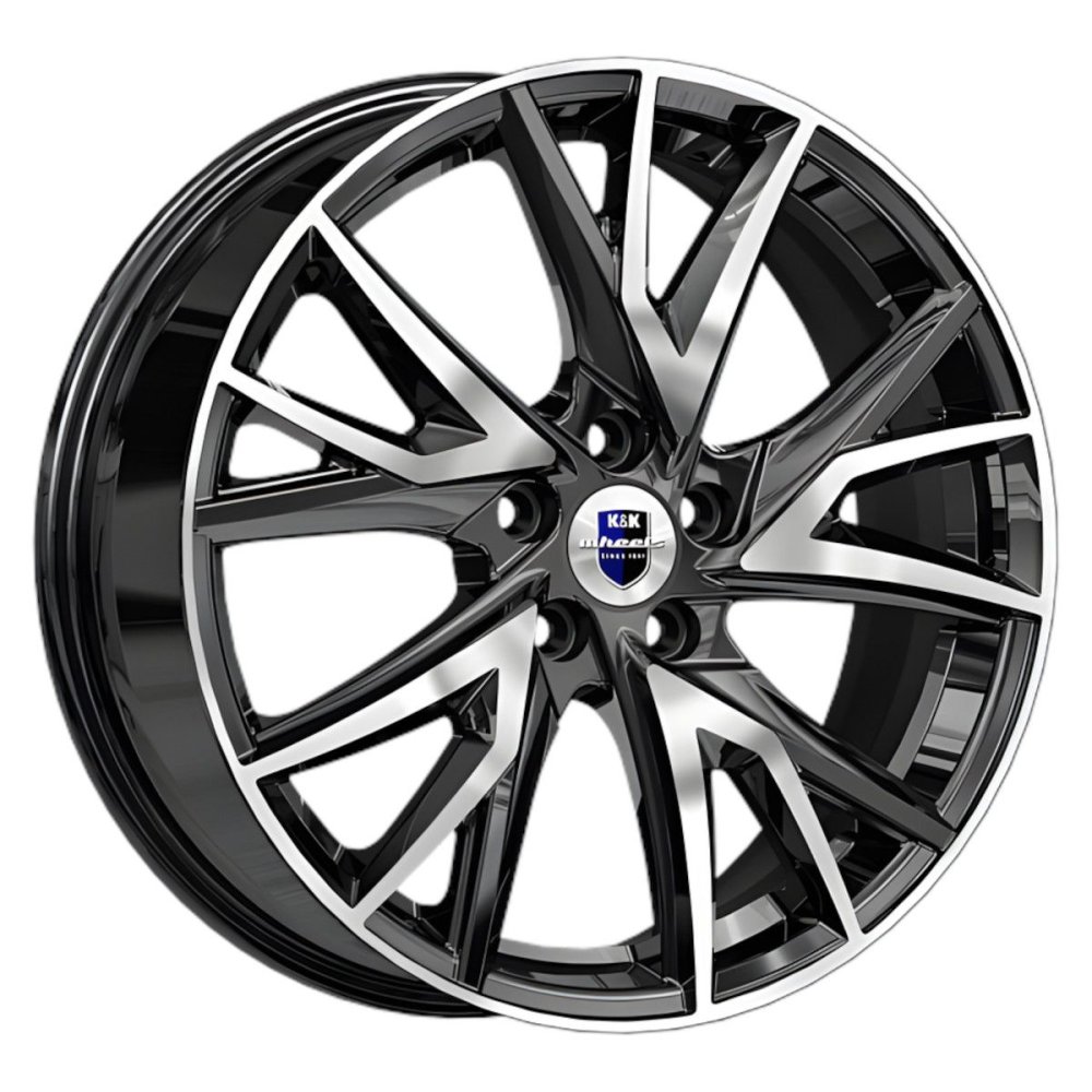 КиК Кайлас КС1054 Алмаз черный Fb 6.5x18 5x114.3 ET37 D66.6