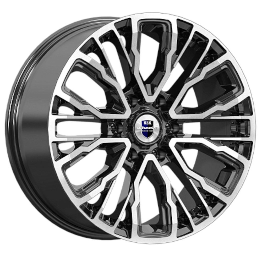 КиК Кортес КС1102 Алмаз черный <Ш> Fb 8.5x19 6x139.7 ET25 D106.1