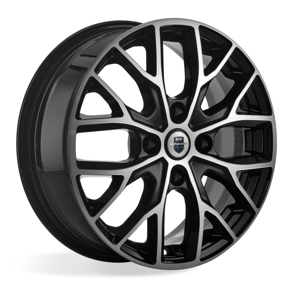 КиК Лилиом-оригинал КС891 Алмаз черный Fb 6x16 4x114.3 ET40 D67.1