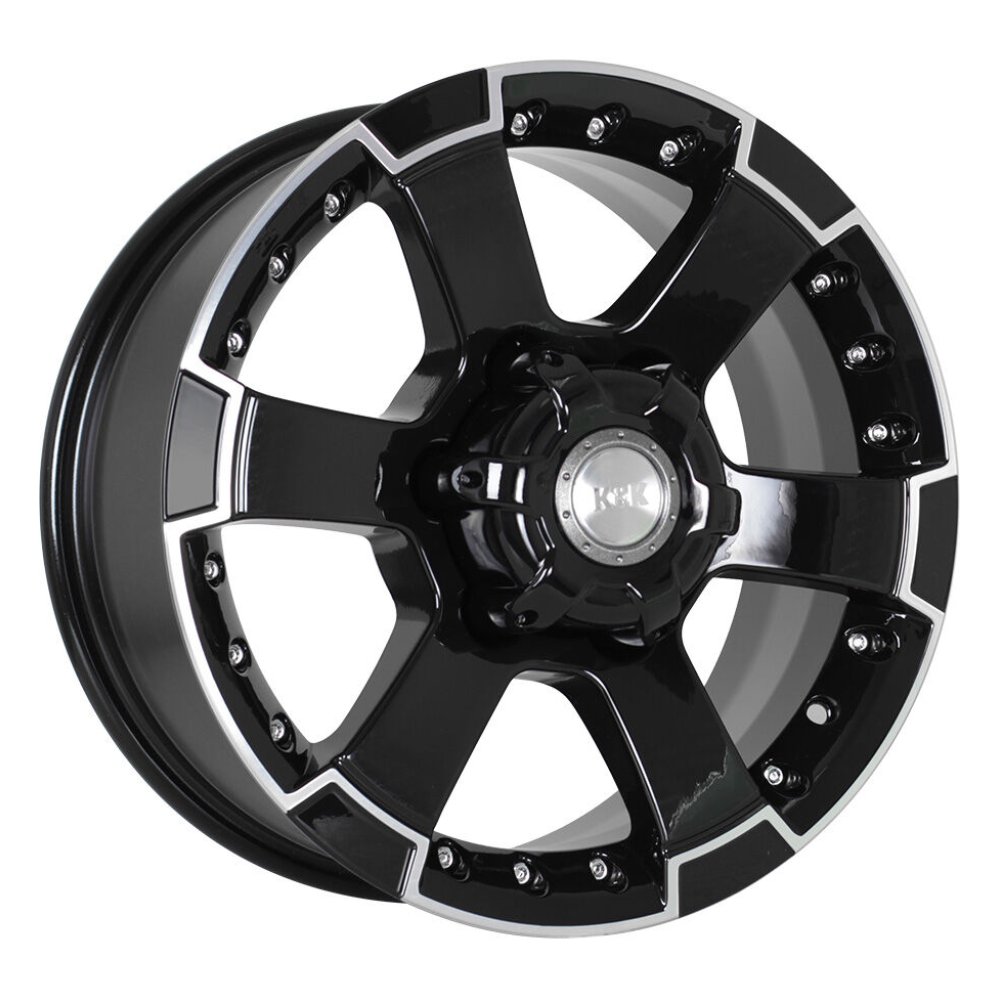 КиК M x7 Almaz_black 7x16 6x139.7 ET30 D93.1