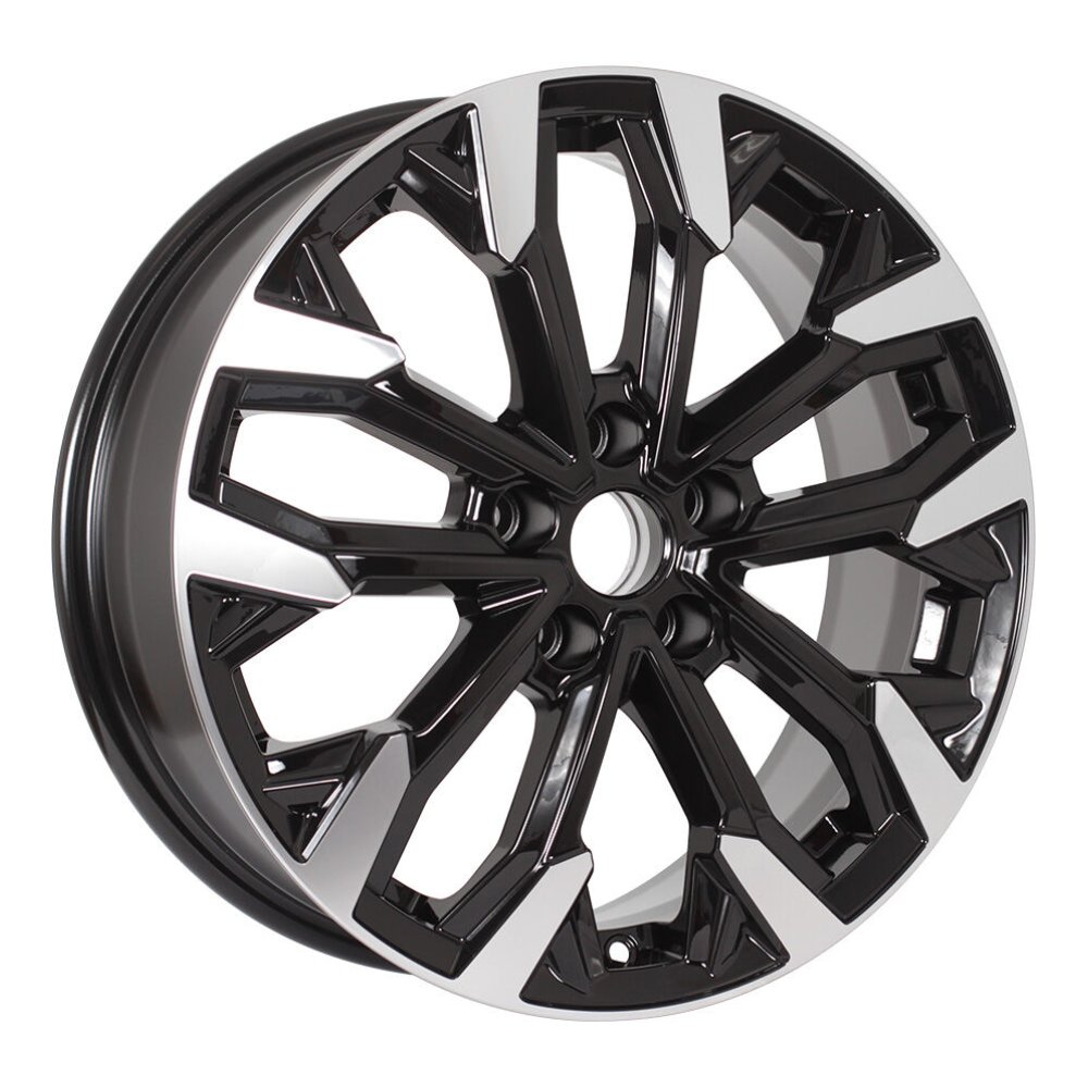 КиК Морейн Almaz_black 6.5x17 5x100 ET45 D67.1