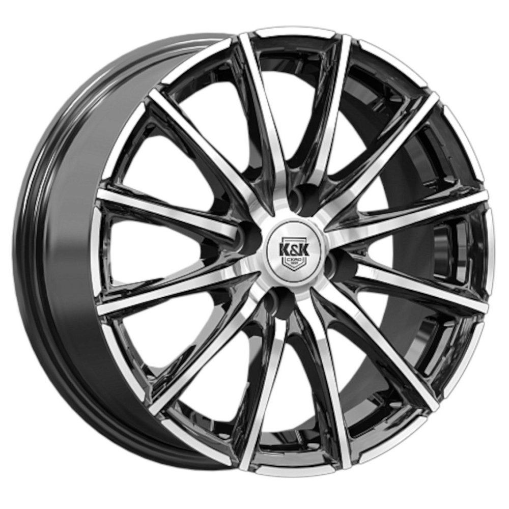 КиК Сандал КС1199 Алмаз черный Fb 6x15 4x108 ET45 D63.35