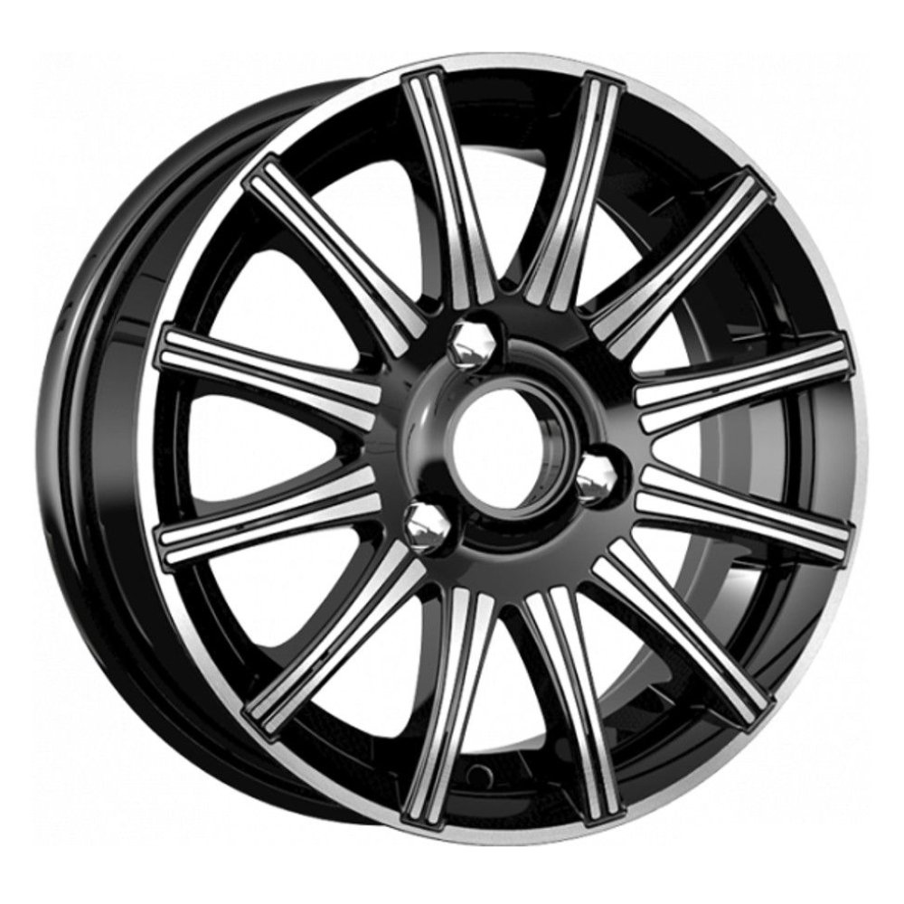КиК Сиеста КС477 Алмаз черный Fb 5x13 4x98 ET38 D58.5