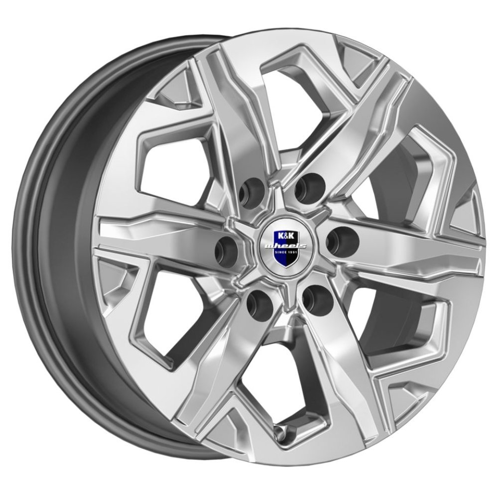 КиК Тейт КС1050 Дарк платинум Fb 7.5x17 6x139.7 ET36 D100.1