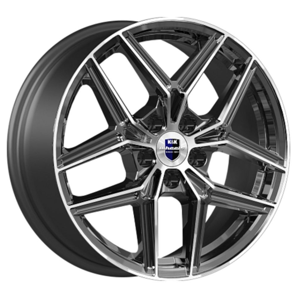 КиК Юнион КС102 Алмаз черный Fb 7x17 5x114.3 ET40 D66.1