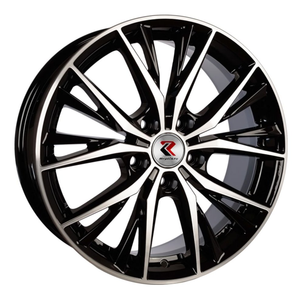 RЕPLIKEY Tiguan B210 BK/FP Fb 7x17 5x112 ET43 D57.1