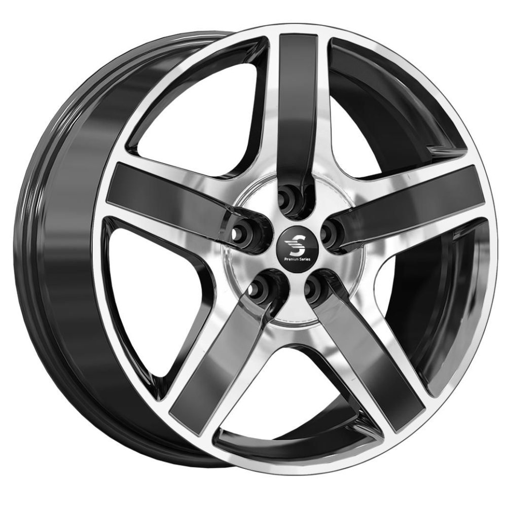 СКАД Premium КР0 Evoque Diamond Black Gris Fb 8.5x20 5x108 ET40 D63.35