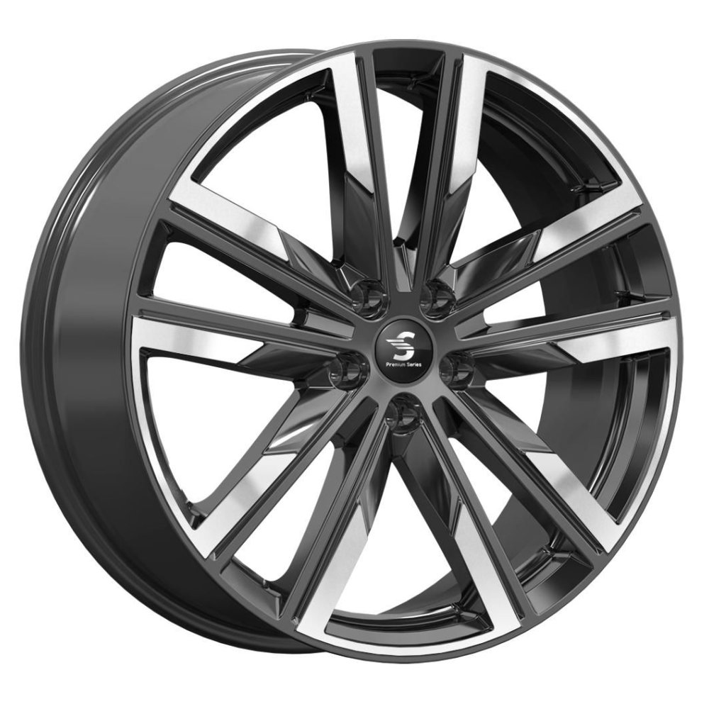 СКАД Premium КР0 EXEED VX Diamond Black Gris Fb 8x20 5x108 ET36 D65.1