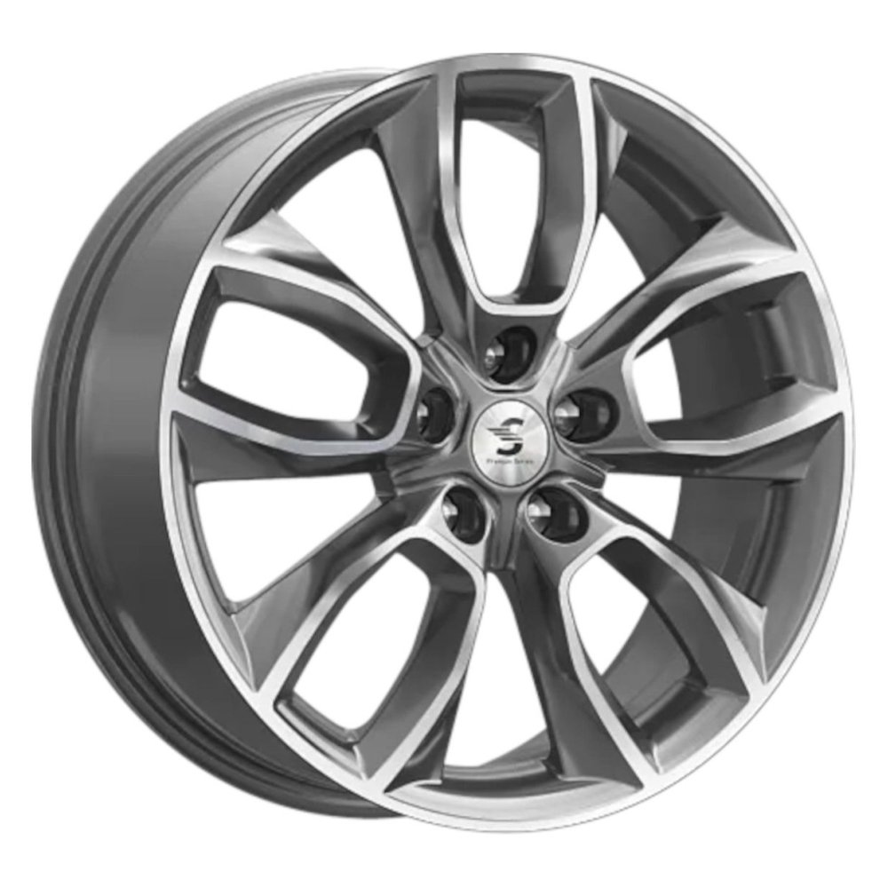СКАД Premium КР001 Diamond gloss graphite Fb 7x18 5x114.3 ET45 D67.1
