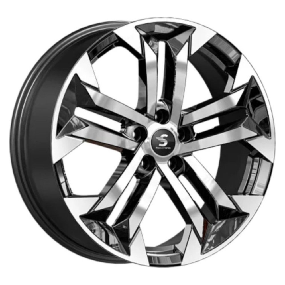 СКАД Premium КР015 Diamond gloss graphite <С> Fb 7.5x19 5x108 ET36 D65.1
