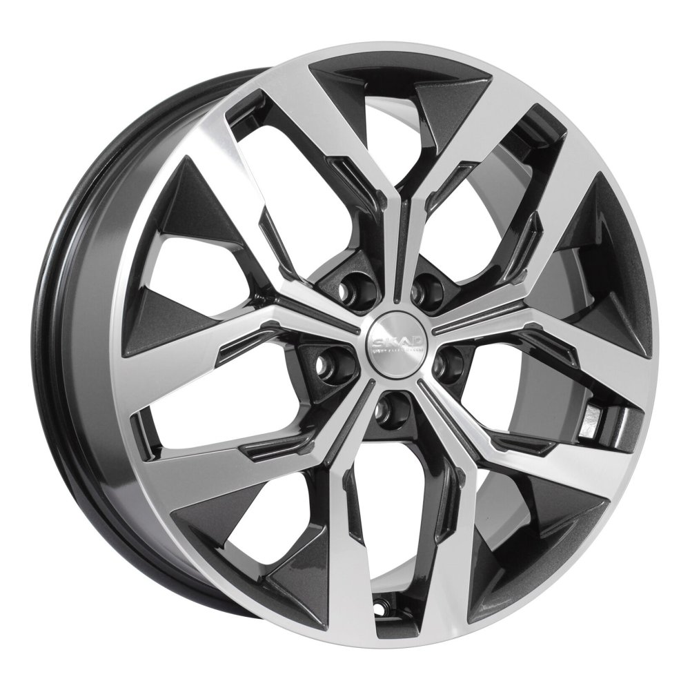 СКАД Ламберт Almaz_graphite 7.5x18 5x108 ET47 D60.1