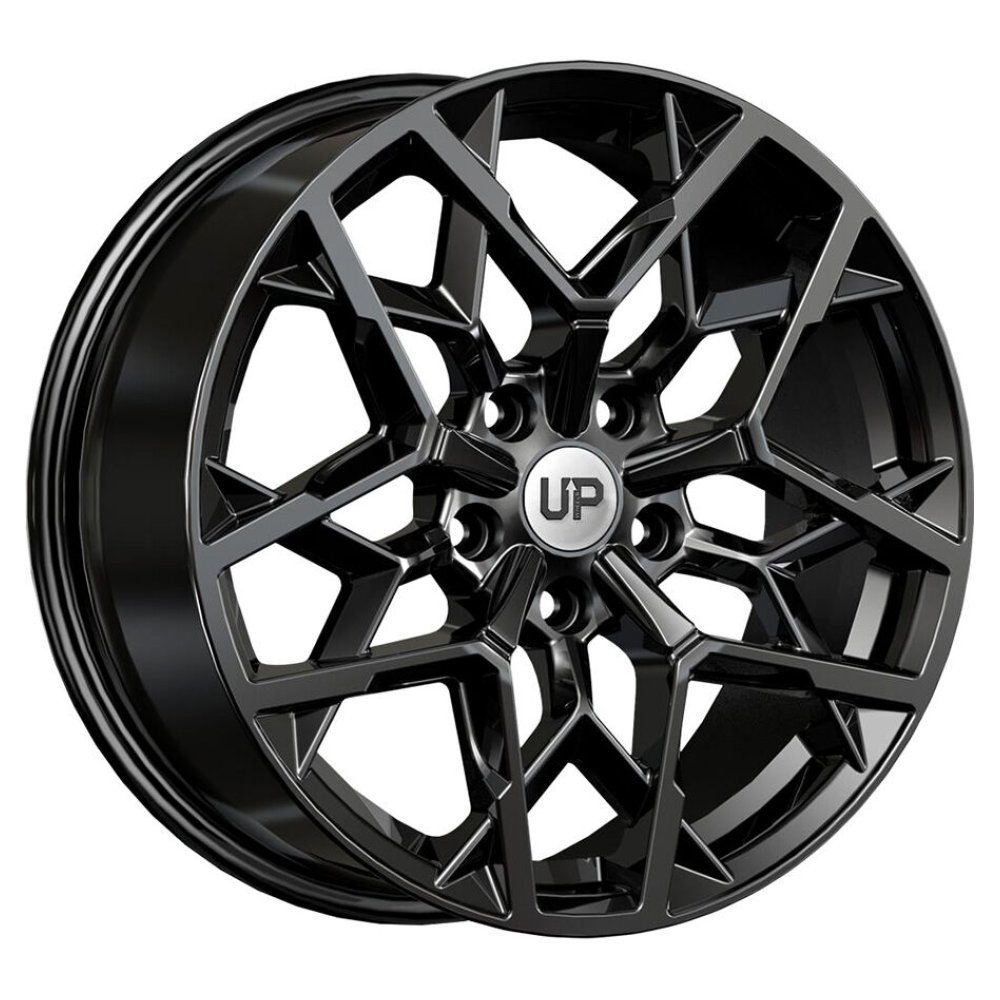 WUP Up1 x7.5 New_Black 7.5x17 5x114.3 ET40 D66.1